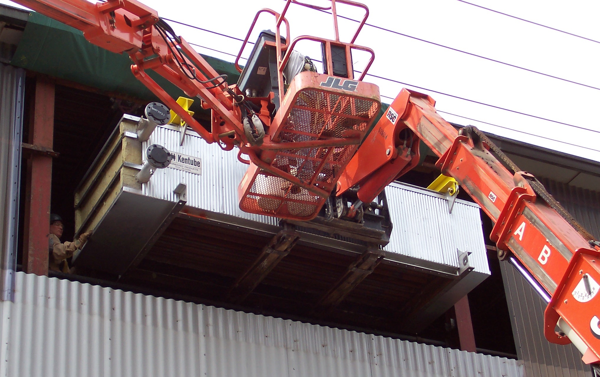 Installation of boiler economizer